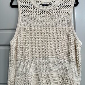 Universal Thread Cream Knit Tank Top